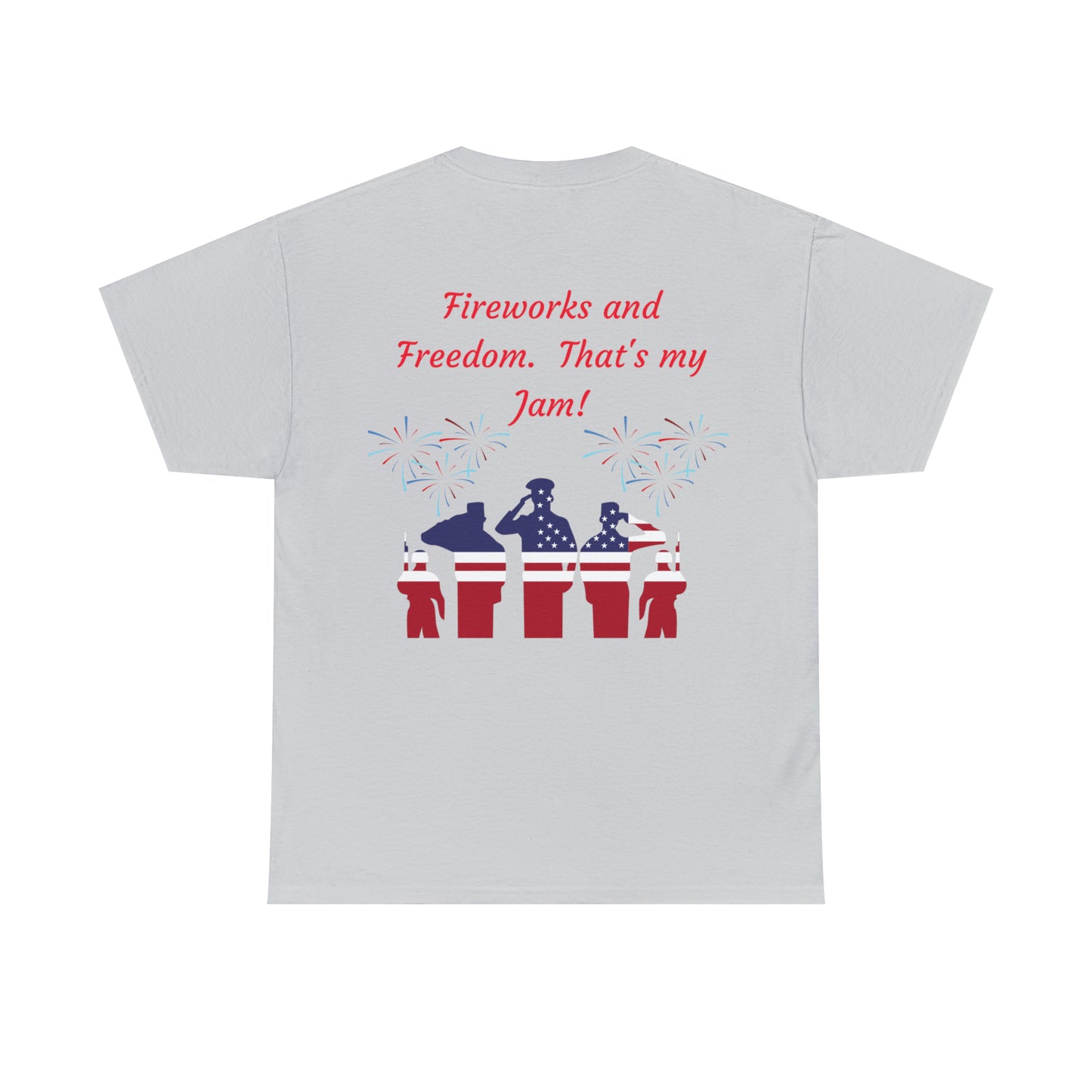 Land of Free, Home of Brave Unisex Heavy Cotton Tee